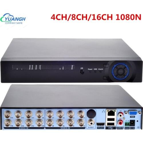 Video recorder DVR 1080N 4CH 8CH 16CH Hybird NVR 5 in 1 CCTV Camera Recorder For 2MP AHD TVI CVI TVI IP Cameras