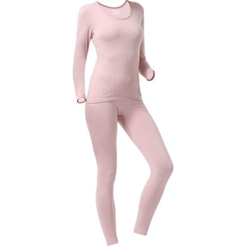 Sweater Velvet Top Shirt Long Sleeve Ladies Sweaters Long Johns Sets Women Winter Thermal Underwear Cashmere Pullover