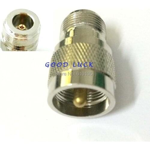 2pcs/lot PL259 PL-259 UHF Male Plug to N Female jack RF adapter connector