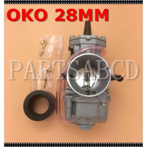 28mm OKO Performance Carburetor with Power Jet For ATV Dirt Bike Motorcycle And Go Kart