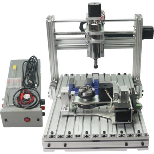 3040 5 axis 400W cnc machine woodworking for metal ,diy mini cnc machine