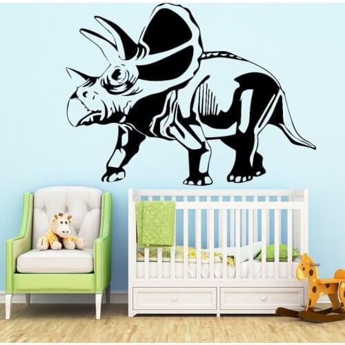 3D Dinosaur animals Wall Sticker For Kids Rooms Dekoration Nursery Room Decor Decoration Accessories wall decals dragon murals