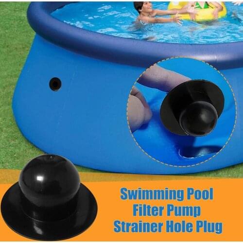5pcs /pack Pool Plug Stopper Swimming Pool Filter Pump Strainer Hole Plug Water Stopper For Wall Plug Replacement Wholesale