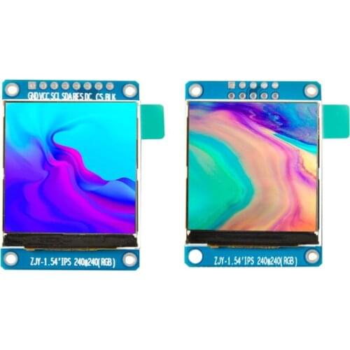 8/10pin 1.54 inch HD ips lcd display module 3.3V 240x240 1.54 inch LCD screen st7789 spi