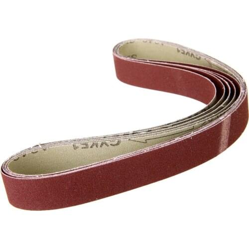 5Pcs 1''x30'' Abrasive Sanding Belts 240 Grit Belt Sander Grinder Sanding Paper for Abrasive Tool