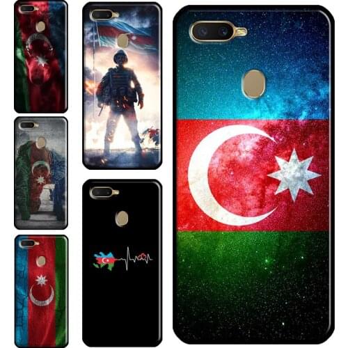 Azerbaijan Flag Cover For OPPO A3S A5S A1K A31 A53 A5 A9 2020 A15 A52 A72 A83 A91 Reno 2 Z 4 Pro F5 Case