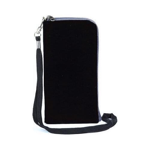 FSSOBOTLUN,For Xiaomi Redmi K40 Pro+/Note 10 Pro/Note 10S/Note 9T 6.67" Phone Protective Cover Zipper flannel Pouch Bag Pocket