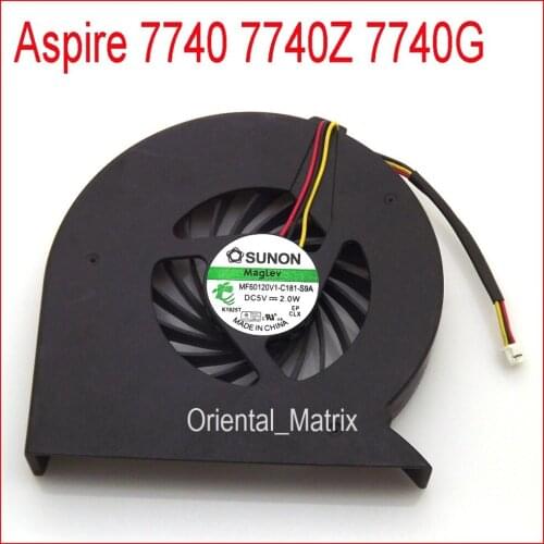 Original Laptop Cooler Fan Replacement For Acer Aspire 7740 7740Z 7740G Laptop CPU Cooling Fan