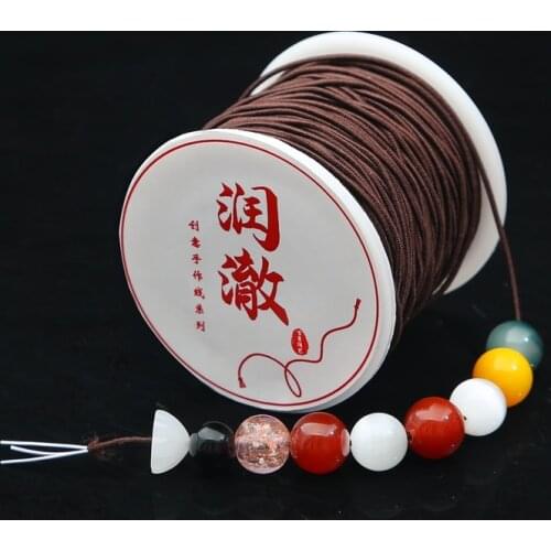 50M/Roll Strong Elastic Beading Cord 0.8-1.5mm for Bracelets Stretch Thread String Necklace DIY Jewelry Finding Making Line
