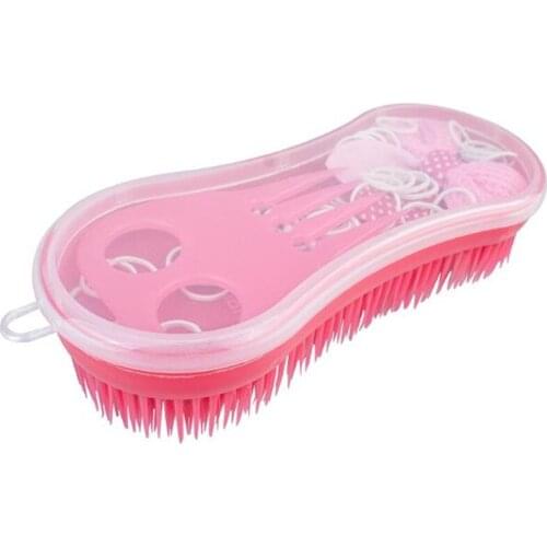 2021 New Saddlery Magic Brush Mini Multifunctional Colorful Horse Washing Brushes Hot Sale