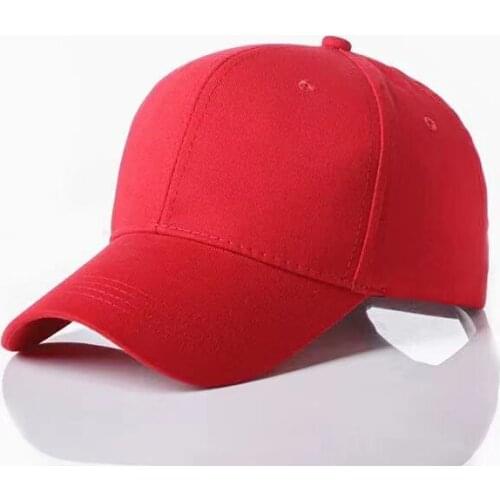 2021 New Four Seasons Mens And Womens All Around Fashion Hip Hop Baseball Cap Pure Color Cotton Outdoor Sports Sunshade Hat