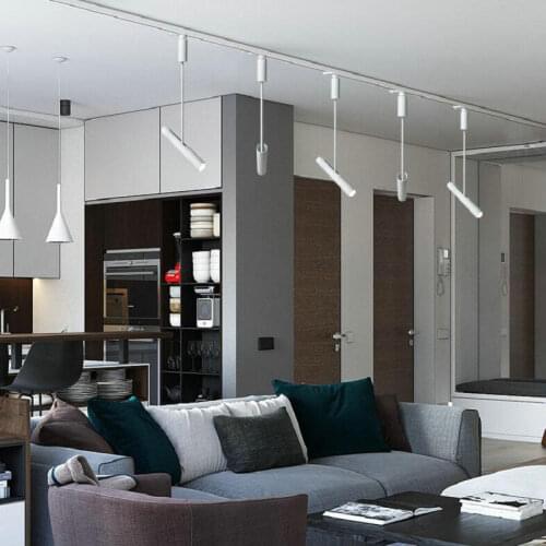 Wholesale Retail 12W 15W dimmable COB LED Track Light Spot Wall Lamp Spotlight Tracking LED AC110V/240V Noverty light