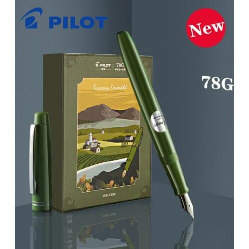 2021 New Pilot 78g Fountain Pen Italian Style Series Students Use Fresh Calligraphy Without Blocking Ink