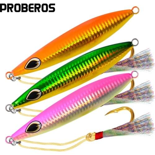 5pcs Lead Fishing Lure 40G-100G-160G 5 color Fishing Bait Casting Lure Deep Bass Fishing Tackle 7.5cm-10cm-12cm-14cm Lead Bait