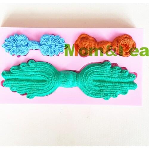 Mom&Pea 1375 Free Shipping Chinese Button Silicone Mold Cake Decoration Fondant Cake 3D Mold Soap Mold Food Grade