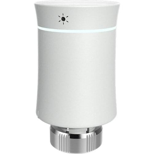 Tuya Zigbee TRV Thermostatic Valve LED Smart Home Life Temperature Controller Constant Radiator Thermostat for Alexa Google Home