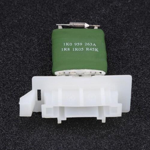 1PCs Car Motor Heater Fan Blower Control Resistor for VW Audi Seat Skoda 1K0959263A New Arrive car accessories araba aksesuar