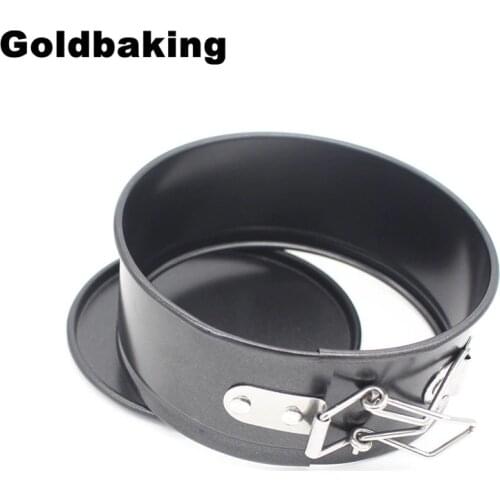 4 Inch Iron Spring Form Pan Small Non Stick Round Springform Cake Mold