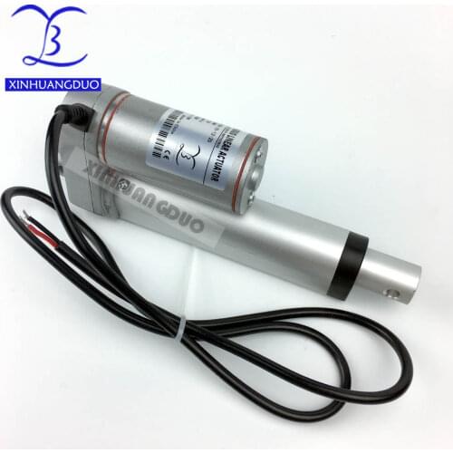 75mm/ 3 inch stroke Mini Linear Tubular motor motion 100N 200N 700N 900N 1500N load electric linear actuator 12v or 24v hot sale