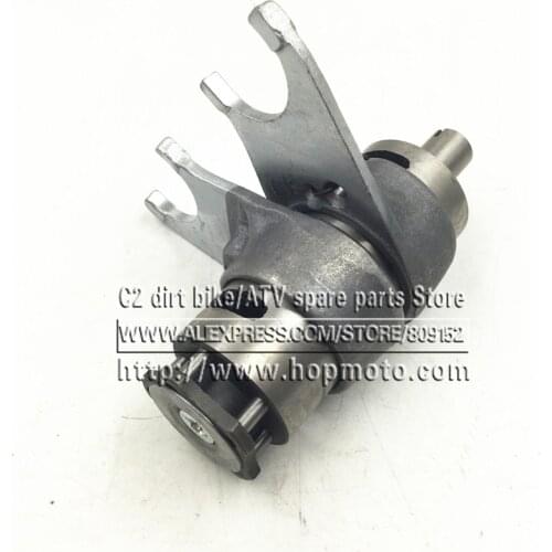 YinXiang YX160cc Engine Transmission unit Dirt pit bike Fork Drum Spare parts for Kayo KLX CRF YZF