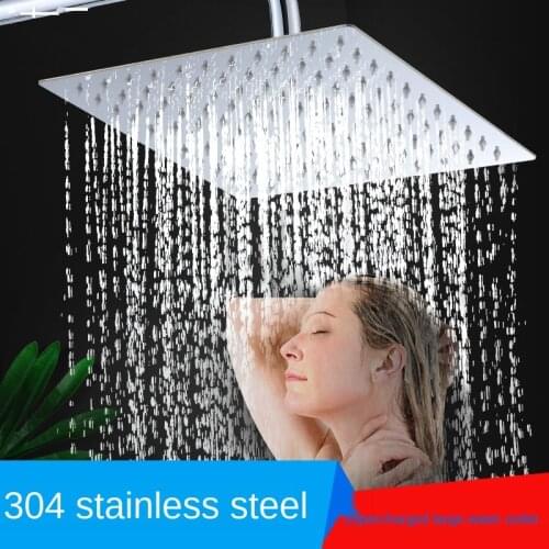 Shower Head Big Shower Top Spray Pressurized Single Head Household Bathroom Bath Pressurized Shower Wine Shower Head