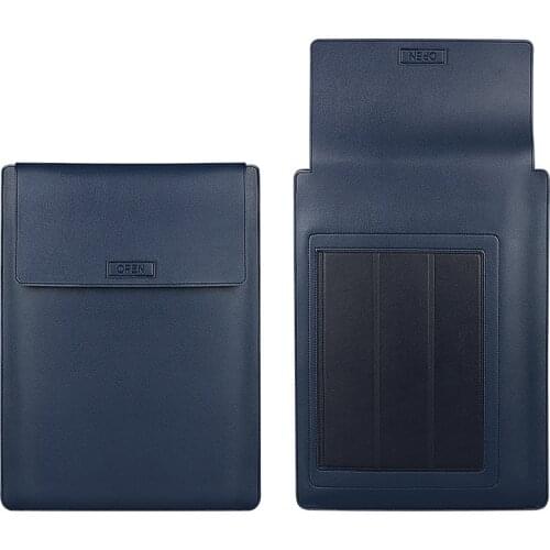 Soft PU Leather Laptop Sleeve 13.3 14 15 inch For Macbook Air Pro Xiami DELL Lenovo Computer Notebook Bag Tablet Case Cover