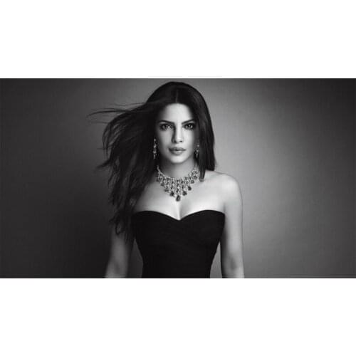 D0475 Priyanka Chopra Actor Star Singer Models Silk Fabric Poster Art Decor Indoor Painting Gift