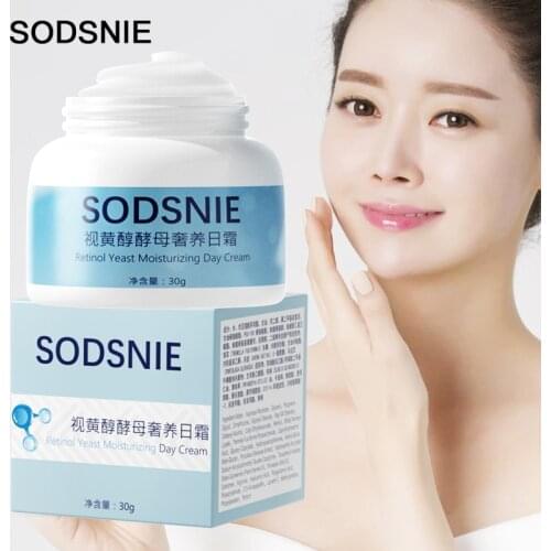 Day Cream Lock Water Moisturizing Brighten Repair Improve Firming Anti-Wrinkle Anti-Drying Retinol Hyaluronic Acid Skin Care 30g