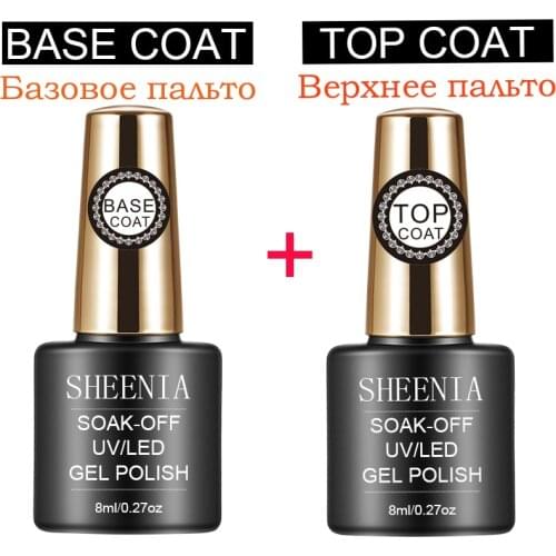 Sheenia 16ML Venalisa matte topcoat Gel polish Nail Polish Primer Nail Tips Base Top Coat Soak Off UV LED Nail Gel Polish UV Gel