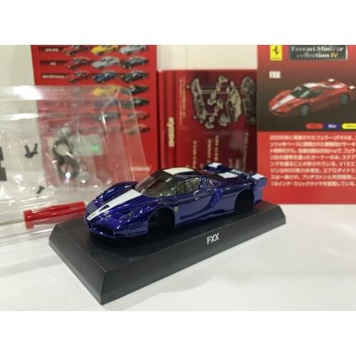 KYOSHO 1/64 Ferrari Fxx Collect die casting alloy assembled trolley model