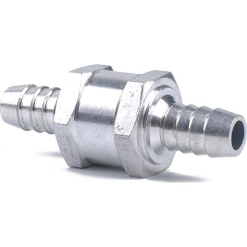 One Way 6/8/10/ 12mm 4 Size Valves Aluminium Alloy Fuel Non Return Check Valve One Way Fit Carburettor for caravans RV