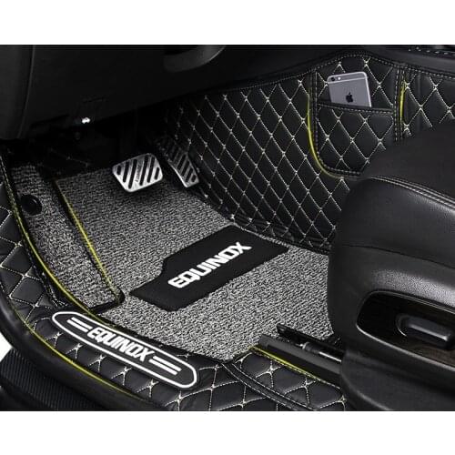 Foot pad surrounded by wire ring threshold Environmental protection odorless Accessories For Chevrolet Equinox 2017 2018 2019