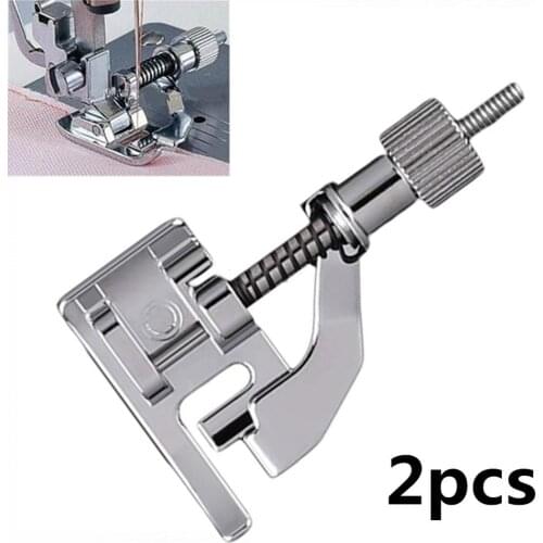 2PC Sewing Accessories Universal Blind Hem presser Foot Multifunction Domestic Metal Presser Feet Stitching Tools 5BB5276