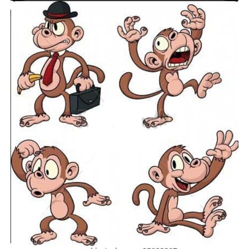 Monkey Animal Transparent Silicone Rubber Stamp And Metal Die Sheet Cling Scrapbooking DIY Cute Pattern Photo Album