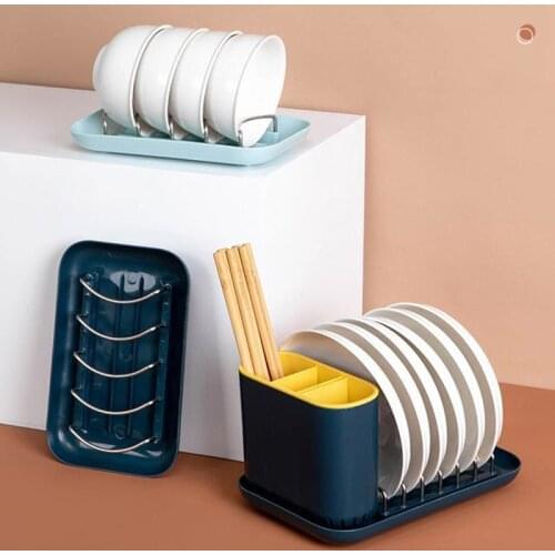 Kitchen Dish Drain Rack Dinnerware Organizer Pot Lid Rack Spoon Plate Holder Shelf Cups Display Stand Drainer Holder Accessories
