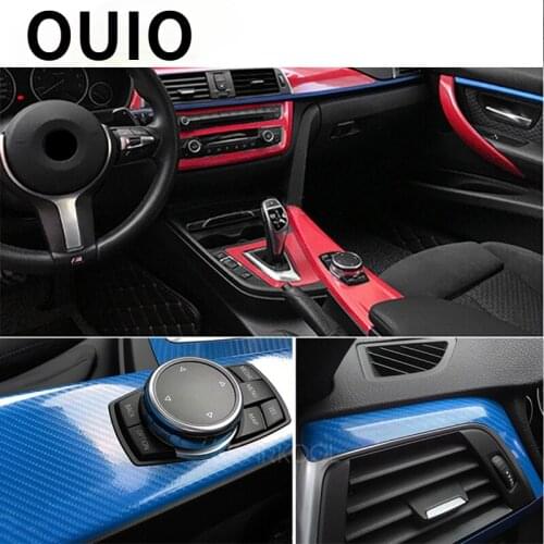 High Glossy 5D Carbon Fiber Vinyl Film Car Stickers for Hyundai I30 IX35 IX25 Nissan Juke Subaru Suzuki Vitara SX4 Lifan X60 X50