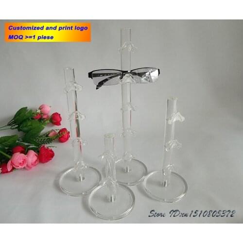 High Quality Acrylic Sunglasses Display Stand Shelf Eyeglasses Showing Organizer Glasses Frame Holder Showcase Rack