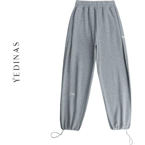 Yedinas Women's Trousers Harem Pants