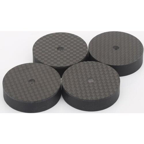 40MM*10MM Carbon Fiber Speaker Spike Pad Base Stand Protective