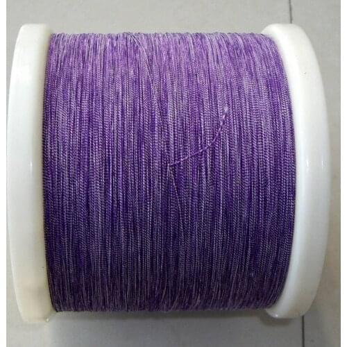 0.07x7 shares of multi-strand copper silk natural silk envelope sold by the meter Litz wire yarn envelope 100 meters