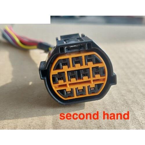 1pc second hand for Hyundai Tucson Sonata Kia K2 K5 IX35 Sorento headlight cable wiring harness plug