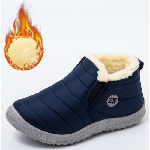 2020 winter boots women waterproof snow women shoes flat Casual Winter Shoes Ankle Boots for Women plus Size Couple shoes