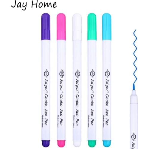 4Pcs Ink Disappearing Fabric Marker Pen Temporary Marking Water Erasable Pen for Patchwork Sewing Marker Pen Cross Stitch Tools