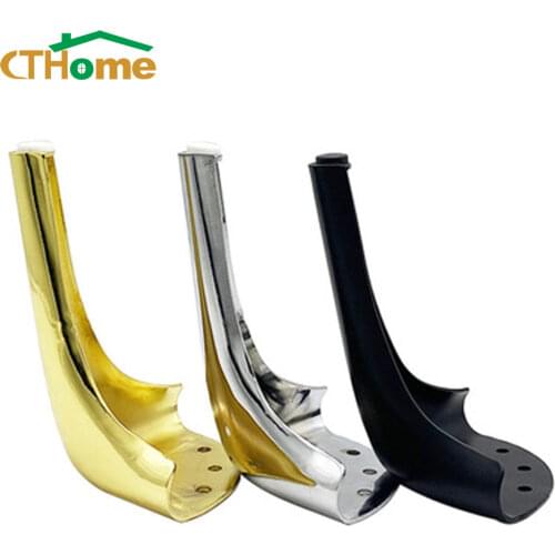 4pcs 15cm TV Cabinet Legs for Furniture Metal Desk Table Kitchen Cabinets Foot Sofa Bed Feet Black Silver Household Accessories