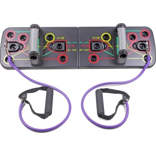 9 in 1 push up board exercise equipment for home gym body building men training fitness women workout sport pushups rack