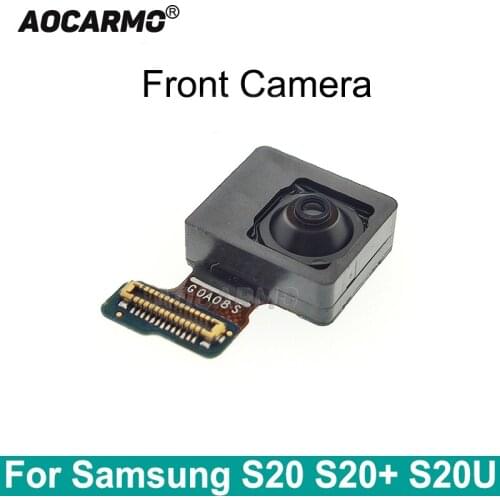 Aocarmo For Samsung Galaxy S20 S20+ 5G Plus S20Plus S20U Ultra Front Face Camera Module Flex Cable