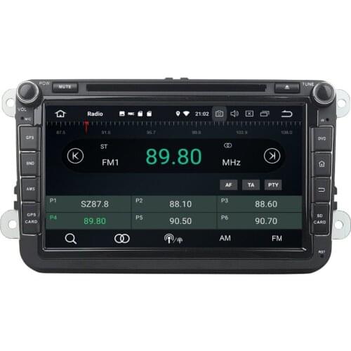 2 din 8" Android 8.0 Car DVD Radio GPS for VW Volkswagen Passat Tiguan Touran Caddy Magotan Skoda Seat Polo Golf CC Sagitar