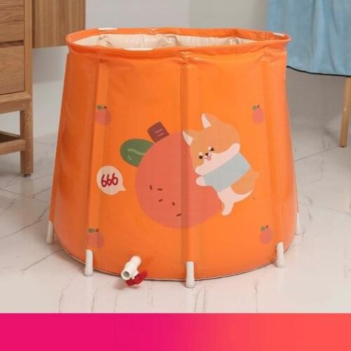 Large Folding Bath Tub Baby Adult Household Bathing Bath Barrel Insulation Portable Bathtub Wholesale Inflatable Hot Tub