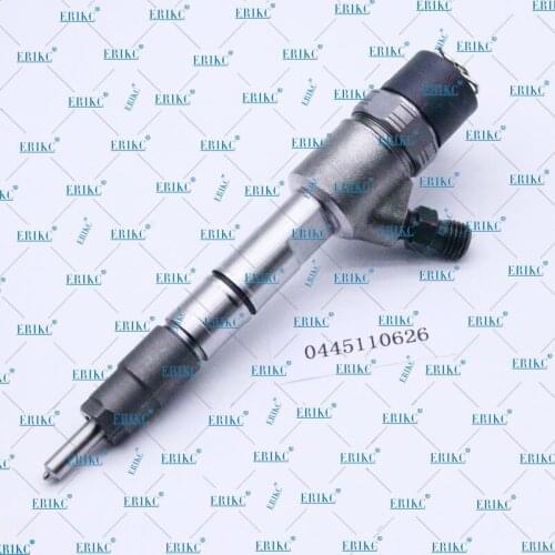 ERIKC New Spray 0445110626 Fuel Injection Diesel Oil Inyector 0 445 110 626 (0445 110 626) Common Rail Engine Injector Connecter
