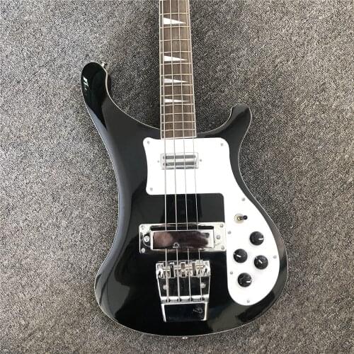 Kaiyun Factory custom Rickenback 4 string bass guitar.Ricken4003 whole body beautiful carved bass.100% real photo